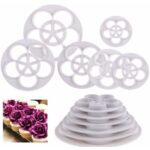 7 Pcs Set Petal Flower Cutters
