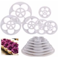 7 Pcs Set Petal Flower Cutters