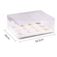 Clear Cupcake Box 12 Holes