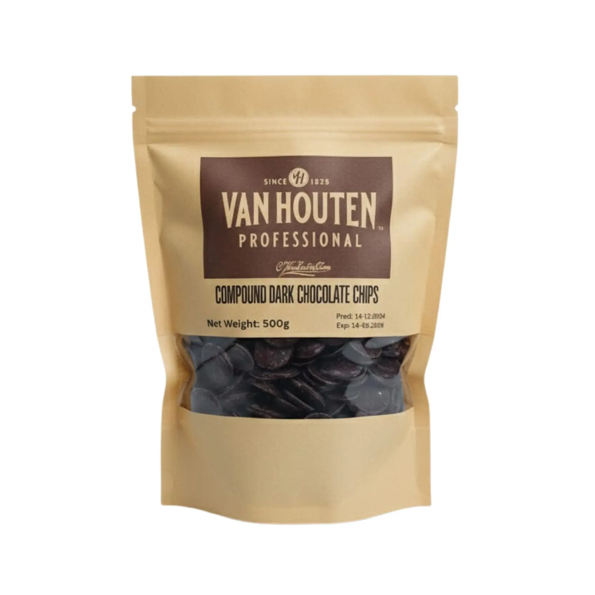 Van Houten 46 5 Dark Couverture Chocolate Pack of 10kg