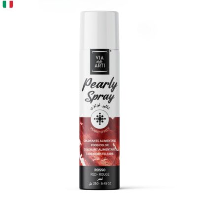 Via Delle Arti Pearly Spray Red 250Ml