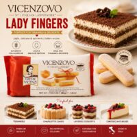 Vicenzovo Italian Lady Fingers (Savoiardi) 200g