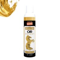 gold metallic spray