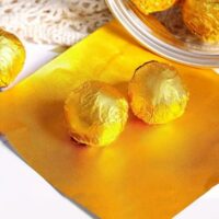 100 Pcs Chocolate Candies Wrapping Foil 10x10 cm