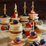 50 Pcs Gold Pearl Bamboo Fruit Cocktail Picks (2)