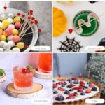50 Pcs Red Heart Bamboo Fruit Cocktail Picks (2)