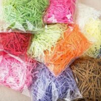 Colored Raffia Shredded Paper 100g