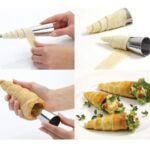 Cream Horn Cannoli Forms Tube & Screw Croissant Mold