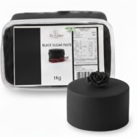DR. BAKER Sugar Paste Black Color Fondant 1KG