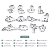 Dinosaurs Shaped Cookie Fondant Cutters