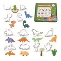 Dinosaurs Shaped Cookie Fondant Cutters