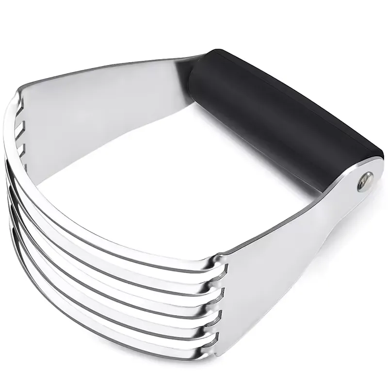 Heavy Duty Stainless Steel Dough Blender Pastry Cutter with Blades2 Heavy Duty Stainless Steel Dough Blender Pastry Cutter with Blades2