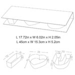 I Love U Shaped Letter Box, Valentine's Day Gift Packaging Boxes(Red)2