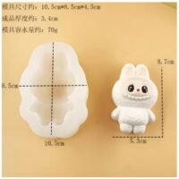 Labubu Silicone Mold