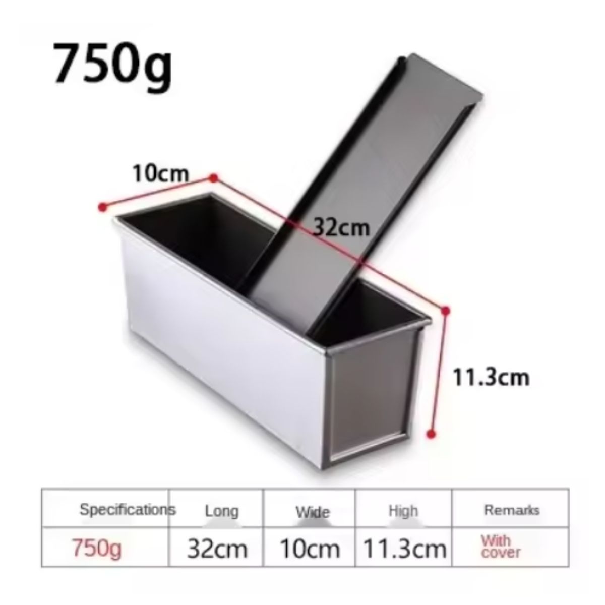 Nonstick Bread Loaf Pan 750g Nonstick Bread Loaf Pan 750g