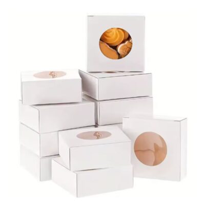 Petite Dessert Box (7.5x7.5x3 cm) Cookies, Brownies, Pastries & Chocolate