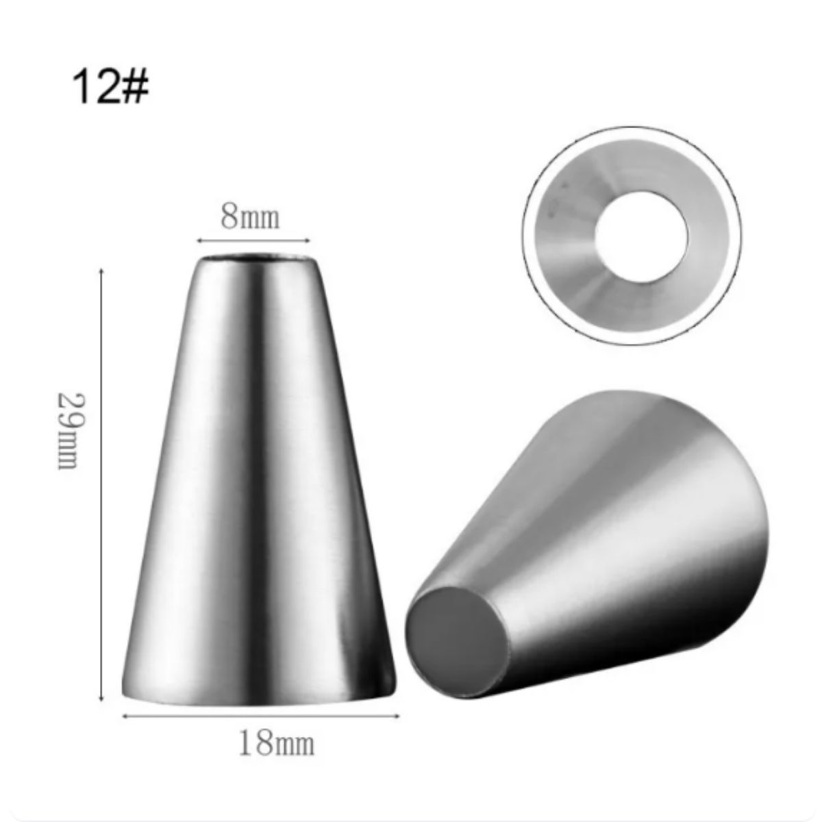 Piping Nozzle Round # 12 Piping Nozzle Round # 12
