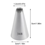 Piping Nozzle Round # 348
