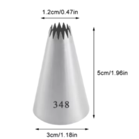 Piping Nozzle Round # 348