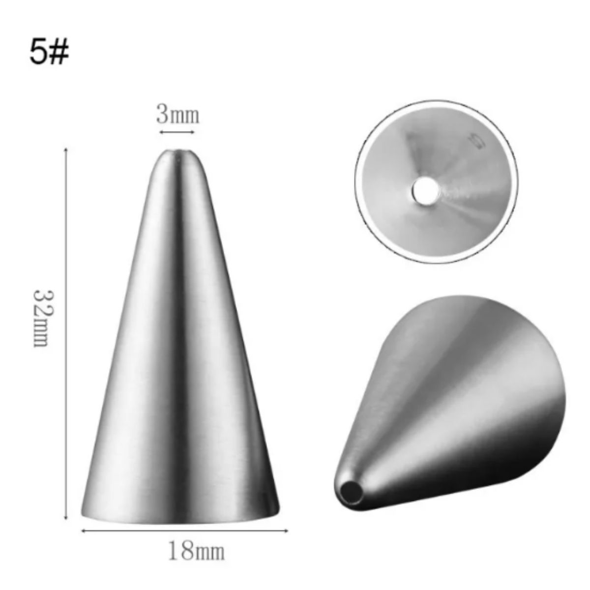 Piping Nozzle Round # 5 Piping Nozzle Round # 5