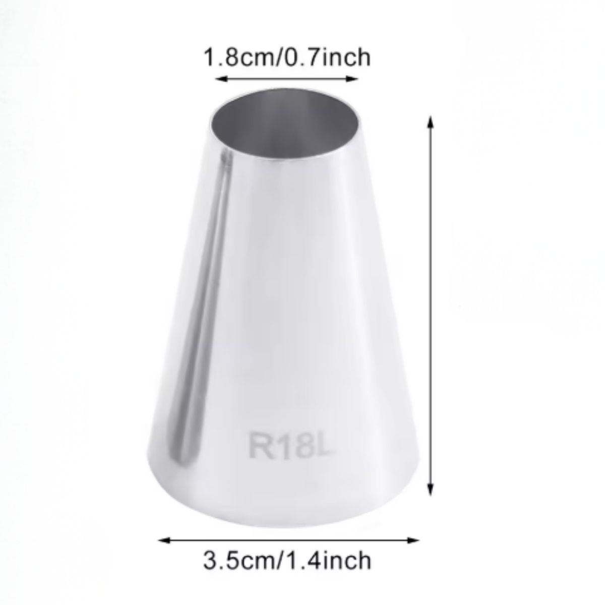 Piping Nozzle Round # R18L Piping Nozzle Round # R18L