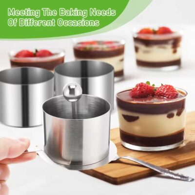 Round Cheesecake Rings Mousse Mold