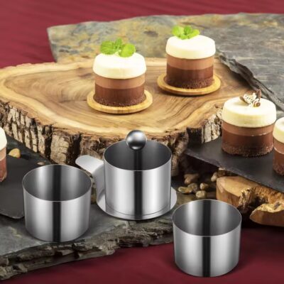Round Cheesecake Rings Mousse Mold 3