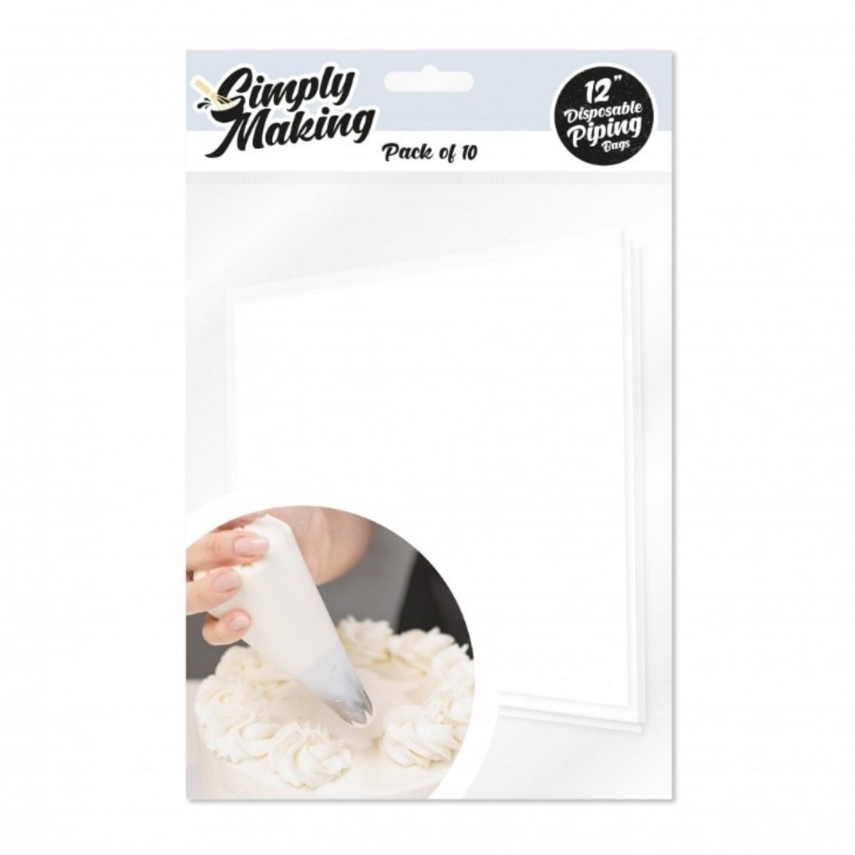 Simply Making 12 Inch Disposable Piping Bags x 10 Simply Making 12 Inch Disposable Piping Bags x 10