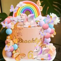 Unicorn Cake Topper Decoration
