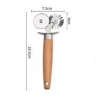 double wheeled pastry cutter