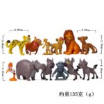 12 Pcs Lion King and Friends Character Cake Toppers & Decorations2
