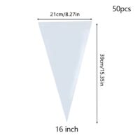 16 inch disposable piping bag 50 pcs
