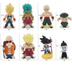 8 Pcs Dragon Ball Z Character Action Figure Cake Toppers Set Goku, Vegeta, Master Roshi & More2