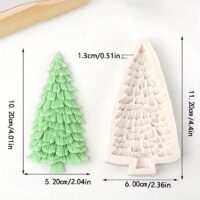 Christmas Pine Tree Silicone Mold (2)