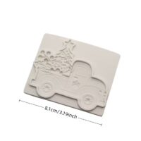 Christmas Truck Silicone Mold (2)