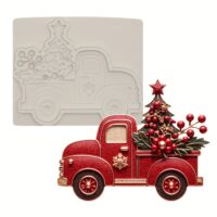 Christmas Truck Silicone Mold