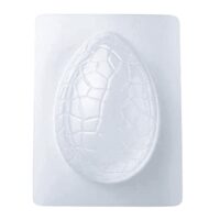 Clearance Medium Clear Plastic Cracked Half Easter Egg Mould