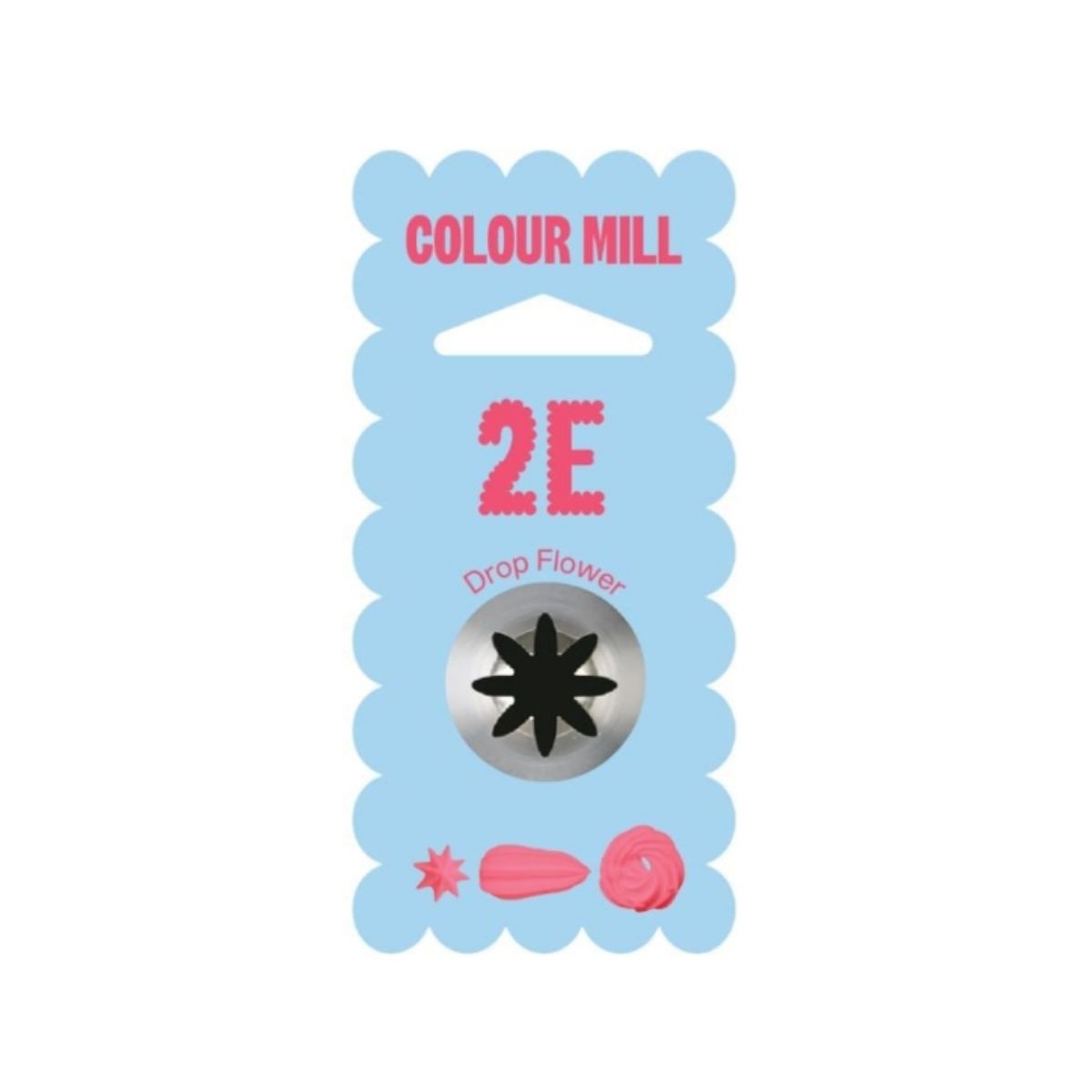 Colour Mill 2E Drop Flower Piping Tip Colour Mill 2E Drop Flower Piping Tip