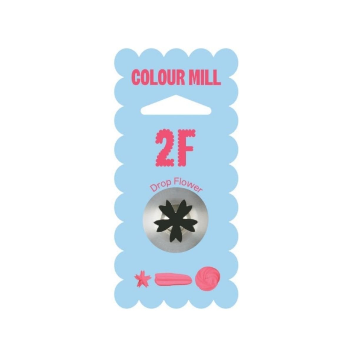 Colour Mill 2F Drop Flower Piping Tip Colour Mill 2F Drop Flower Piping Tip