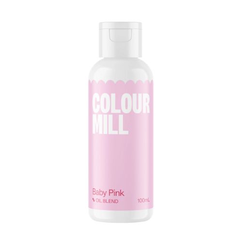 Colour Mill Baby Pink Oil Based Food Colouring 100ml Colour Mill Baby Pink Oil Based Food Colouring 100ml