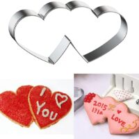 Double Heart Cookie Cutter