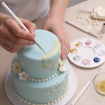 Fine Paint Brush for Cakes Set of 3 sizes cake