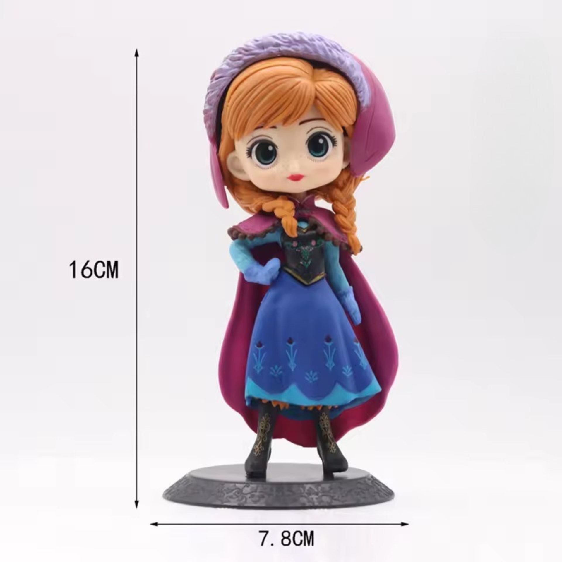 Frozen Anna Toy Figurine Cake Topper Frozen Anna Toy Figurine Cake Topper