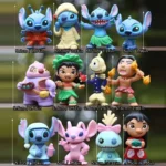 Lilo and Stitch Action Figures Set 12 PCS Hawaii Disney PVC Toy Cake Topper 2