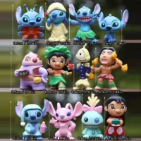 Lilo and Stitch Action Figures Set 12 PCS Hawaii Disney PVC Toy Cake Topper 2