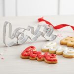 Love Cookie Cutter Stainless Steel Cake and Cookie Mold for Wedding & Valentine's Day