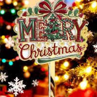 Merry Christmas Cake Toppers2