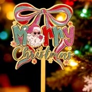 Merry Christmas Cake Toppers4