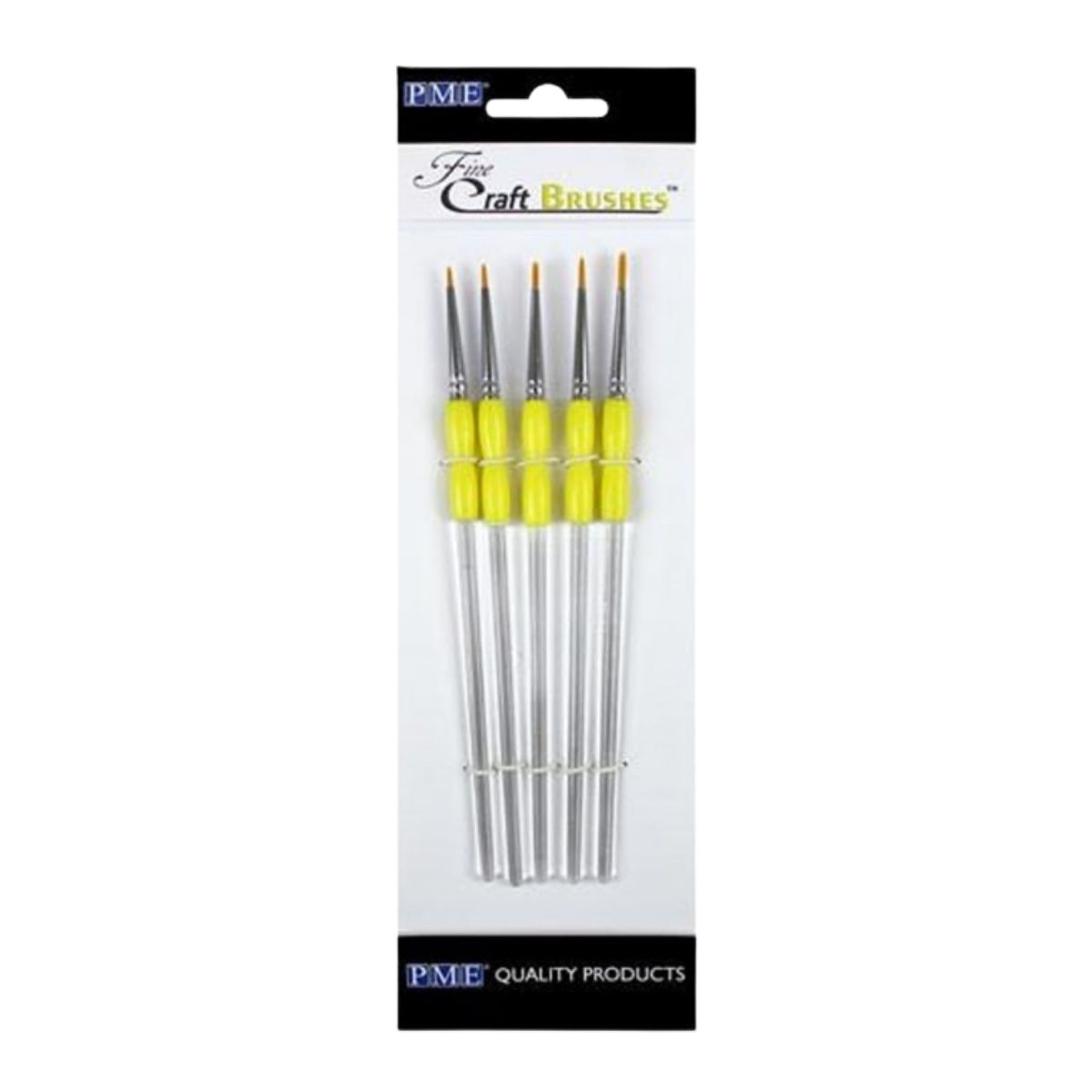 PME Fine Tip Craft Paint Brush Set Of 5 PME Fine Tip Craft Paint Brush Set Of 5