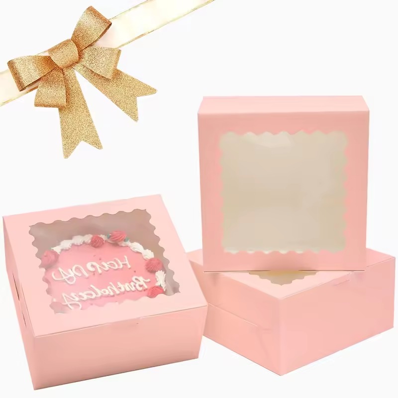 Pink Cake Box 20×12 CM Pink Cake Box 20x12 CM